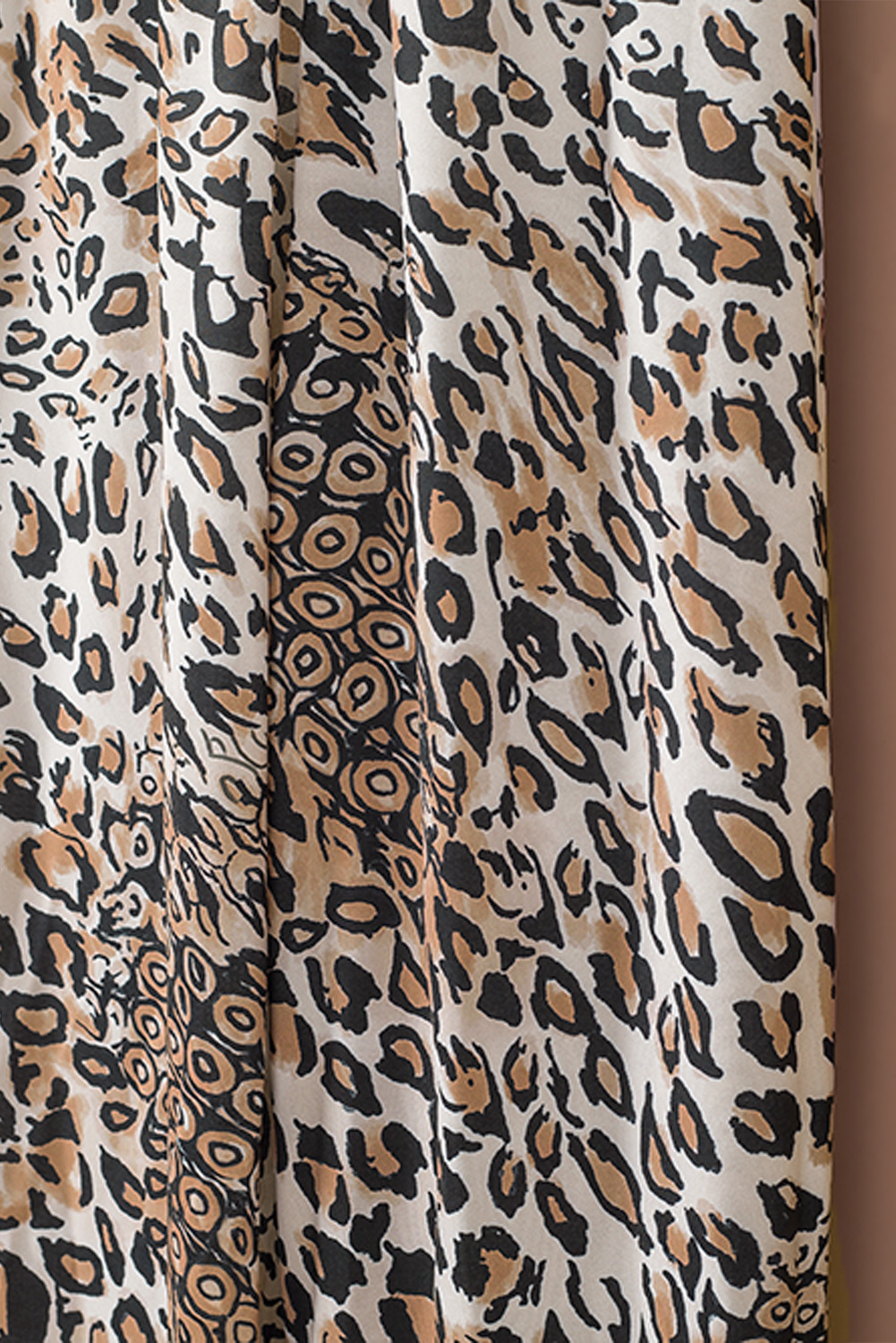 Womens Keyhole Front Leopard Sleeveless Cropped Jumpsuit SIZE S-XL